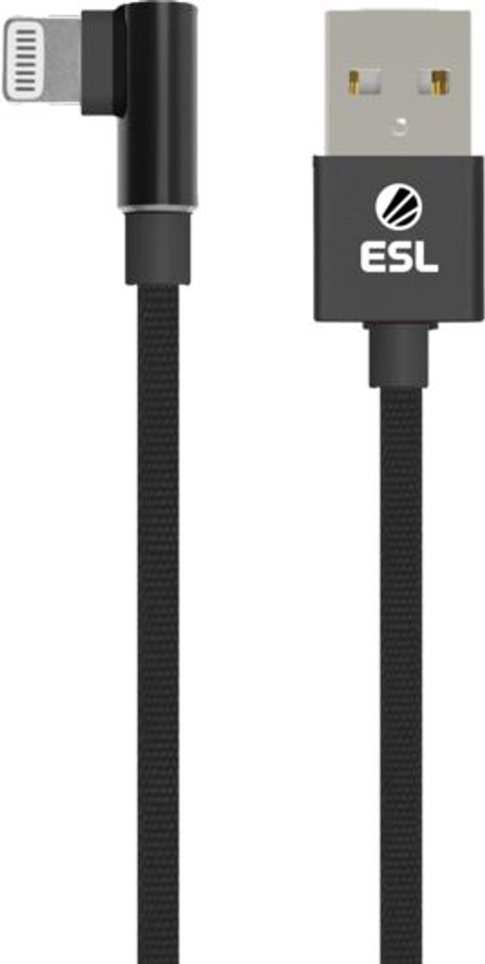 Currys Business | ESL ESL Gaming Charge & Sync Lightning Cable - 2 m ESL ESL Gaming Charge & Sync Lightning Cable - 2 m