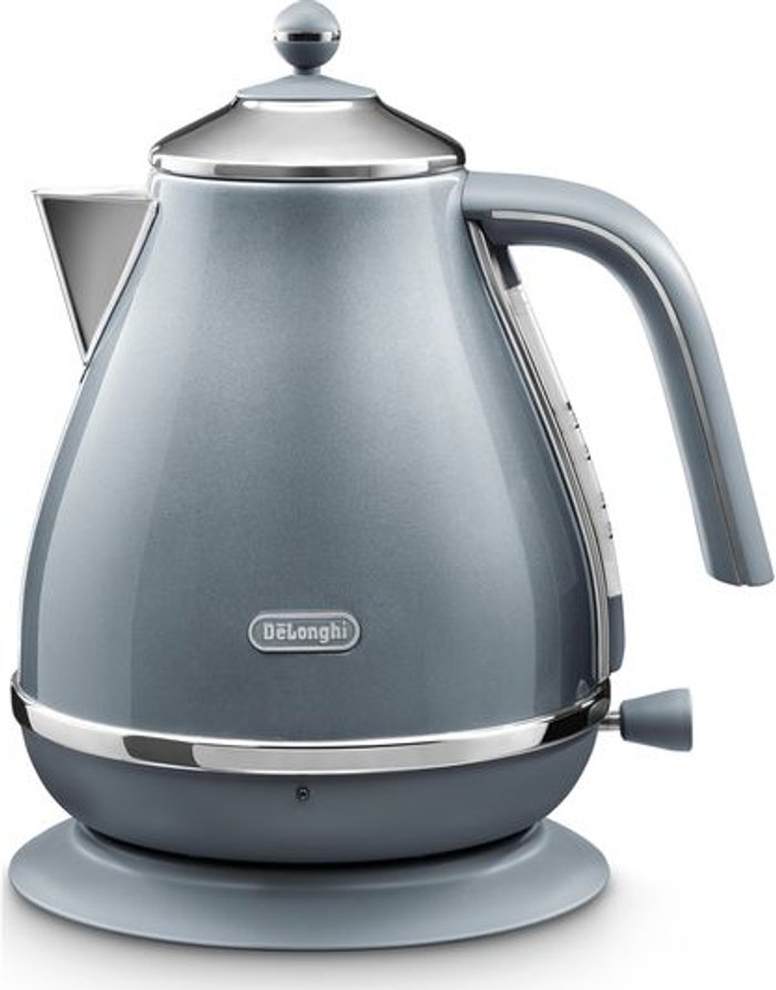 Currys Business | Delonghi DELONGHI Icona Metallics KBOT3001.AZ Jug Kettle - Blue Delonghi DELONGHI Icona Metallics KBOT3001.AZ Jug Kettle - Blue
