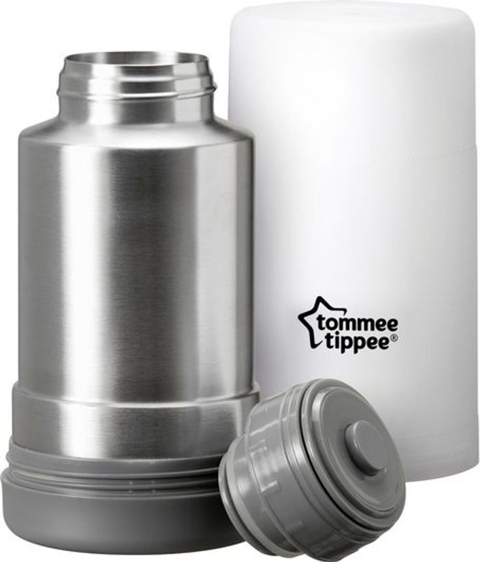Currys Business | Tommee Tippee TOMMEE TIPPEE Travel Bottle & Food Warmer - Silver Tommee Tippee TOMMEE TIPPEE Travel Bottle & Food Warmer - Silver
