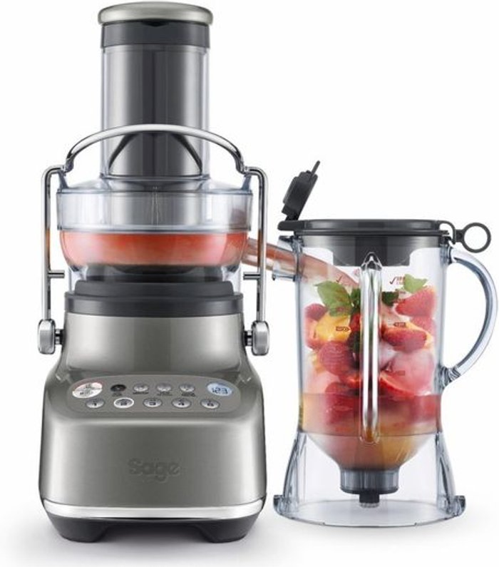 Currys Business | Sage SAGE 3X Bluicer SJB615SHY Juicer - Smoked Hickory Sage SAGE 3X Bluicer SJB615SHY Juicer - Smoked Hickory