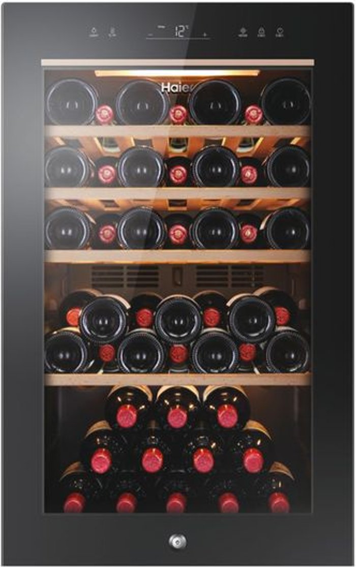 Currys Business | Haier HAIER HWS49GA Wine Cooler - Black Haier HAIER HWS49GA Wine Cooler - Black