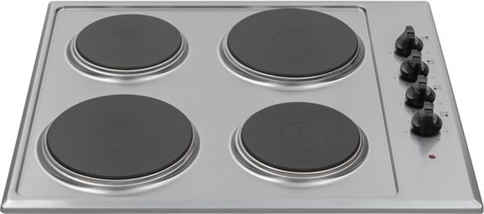 Currys Business | Essentials ESSENTIALS CSPHOBX21 Electric Solid Plate Hob - Inox Essentials ESSENTIALS CSPHOBX21 Electric Solid Plate Hob - Inox