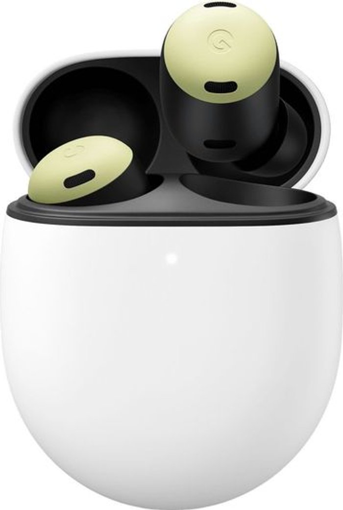 Currys Business | Google GOOGLE Pixel Buds Pro Wireless Bluetooth Noise-Cancelling Earbuds - Lemongrass Google GOOGLE Pixel Buds Pro Wireless Bluetooth Noise-Cancelling Earbuds - Lemongrass