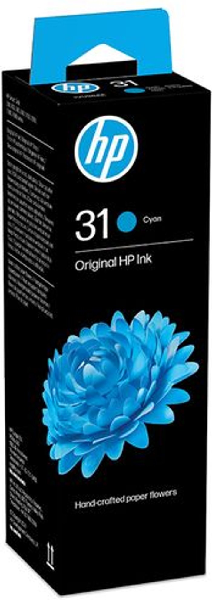 Currys Business | HP HP 31 Original Cyan Ink Bottle HP HP 31 Original Cyan Ink Bottle