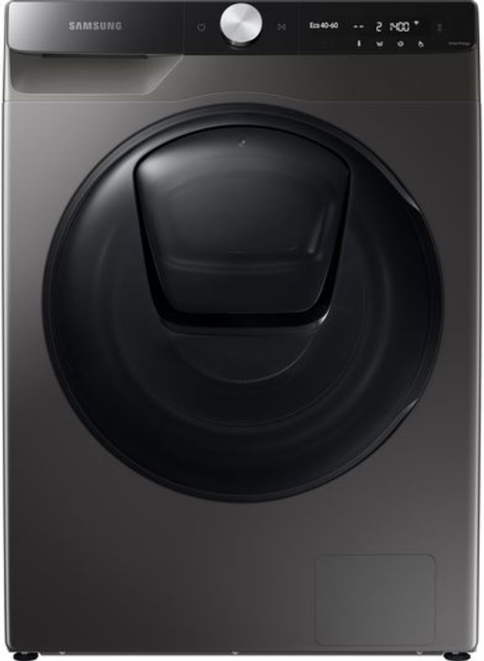 Currys Business | Samsung SAMSUNG QuickDrive WW90T854DBX/S1 WiFi-enabled 9 kg 1400 Spin Washing Machine - Graphite Samsung SAMSUNG QuickDrive WW90T854DBX/S1 WiFi-enabled 9 kg 1400 Spin Washing Machine - Graphite