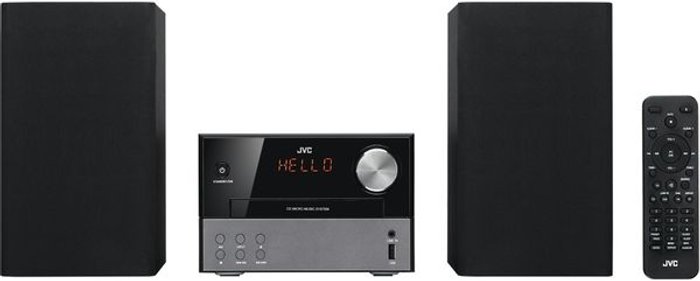 Currys Business | JVC JVC UX-D327B Wireless Traditional Hi-Fi System - Black JVC JVC UX-D327B Wireless Traditional Hi-Fi System - Black