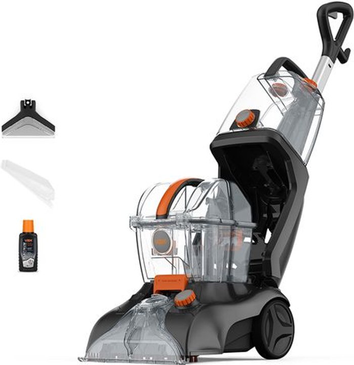 Currys Business | VAX VAX Rapid Power Revive Upright Carpet Cleaner - Grey VAX VAX Rapid Power Revive Upright Carpet Cleaner - Grey