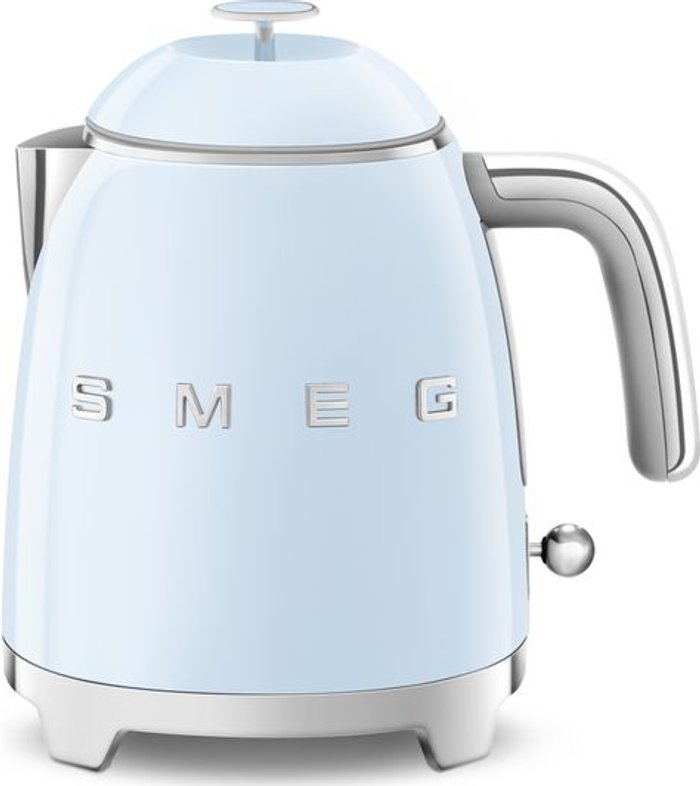 Currys Business | Smeg SMEG 50's Retro Style Mini KLF05PBUK Jug Kettle - Pastel Blue Smeg SMEG 50's Retro Style Mini KLF05PBUK Jug Kettle - Pastel Blue