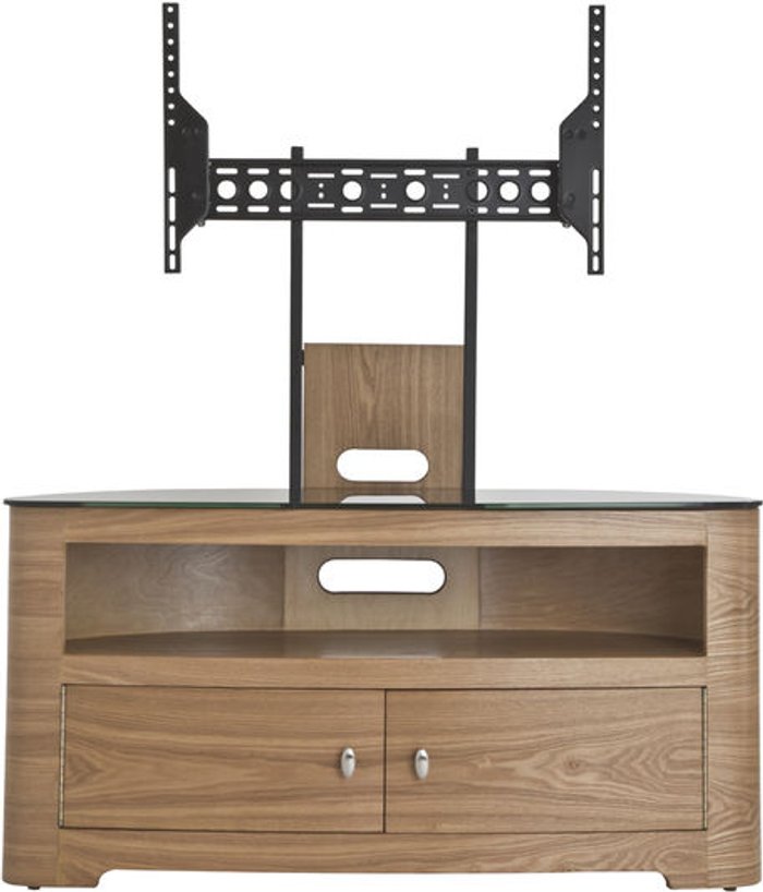 Currys Business | AVF AVF Blenheim 1000 TV Stand with Bracket, Brown AVF AVF Blenheim 1000 TV Stand with Bracket, Brown