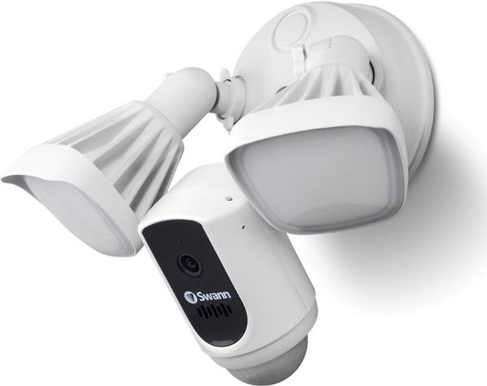 Currys Business | Swann SWANN Floodlight SWIFI-FLOCAM2W-EU Full HD 1080p WiFi Security Camera Swann SWANN Floodlight SWIFI-FLOCAM2W-EU Full HD 1080p WiFi Security Camera
