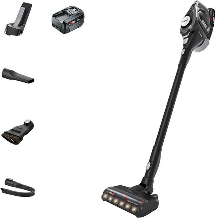 Currys Business | Bosch BOSCH Serie 8 Unlimited Gen 2 ProHome BBS8213GB Cordless Vacuum Cleaner - Graphite Bosch BOSCH Serie 8 Unlimited Gen 2 ProHome BBS8213GB Cordless Vacuum Cleaner - Graphite