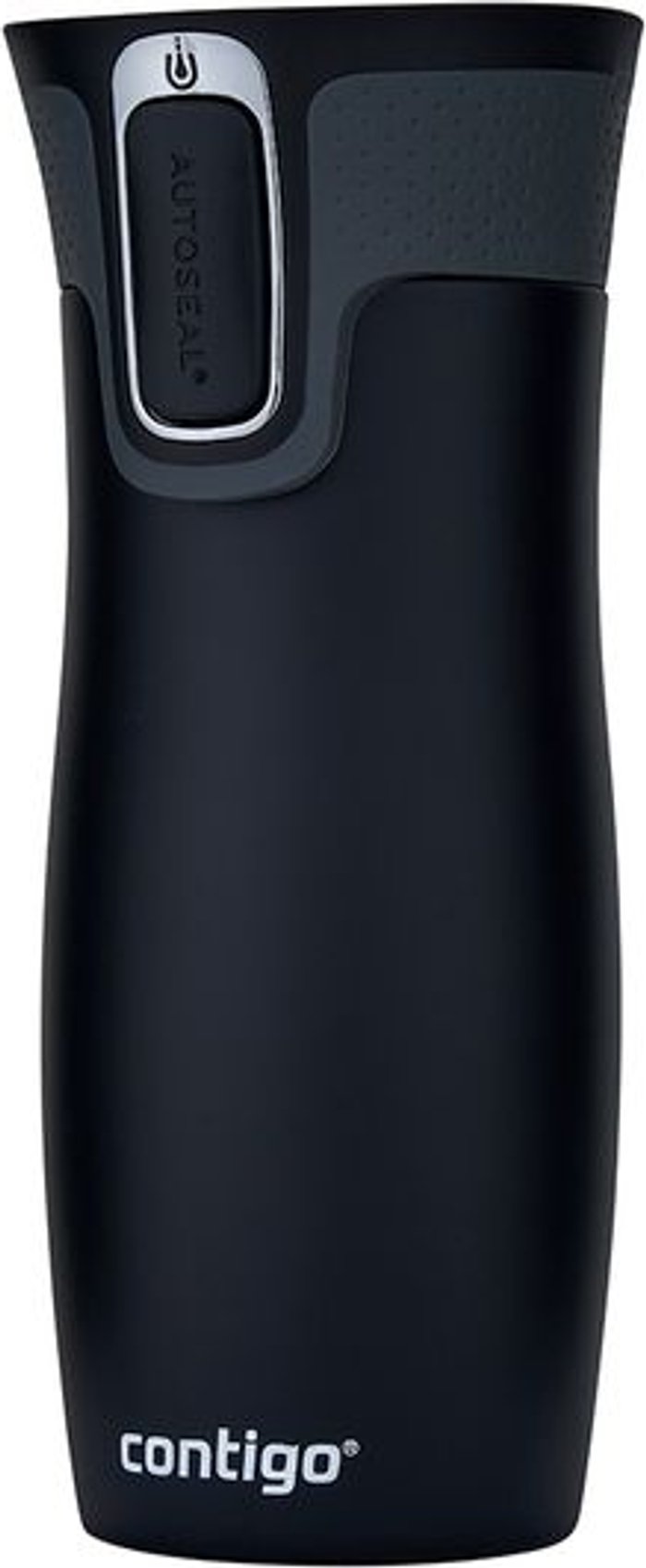 Currys Business | CONTIGO Contigo West Loop Autoseal Stainless Steel Travel Mug - Matte Black CONTIGO Contigo West Loop Autoseal Stainless Steel Travel Mug - Matte Black