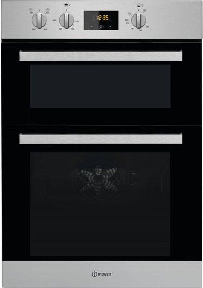 Currys Business | Indesit INDESIT Aria IDD 6340 IX Electric Double Oven - Stainless Steel, Stainless Steel Indesit INDESIT Aria IDD 6340 IX Electric Double Oven - Stainless Steel, Stainless Steel