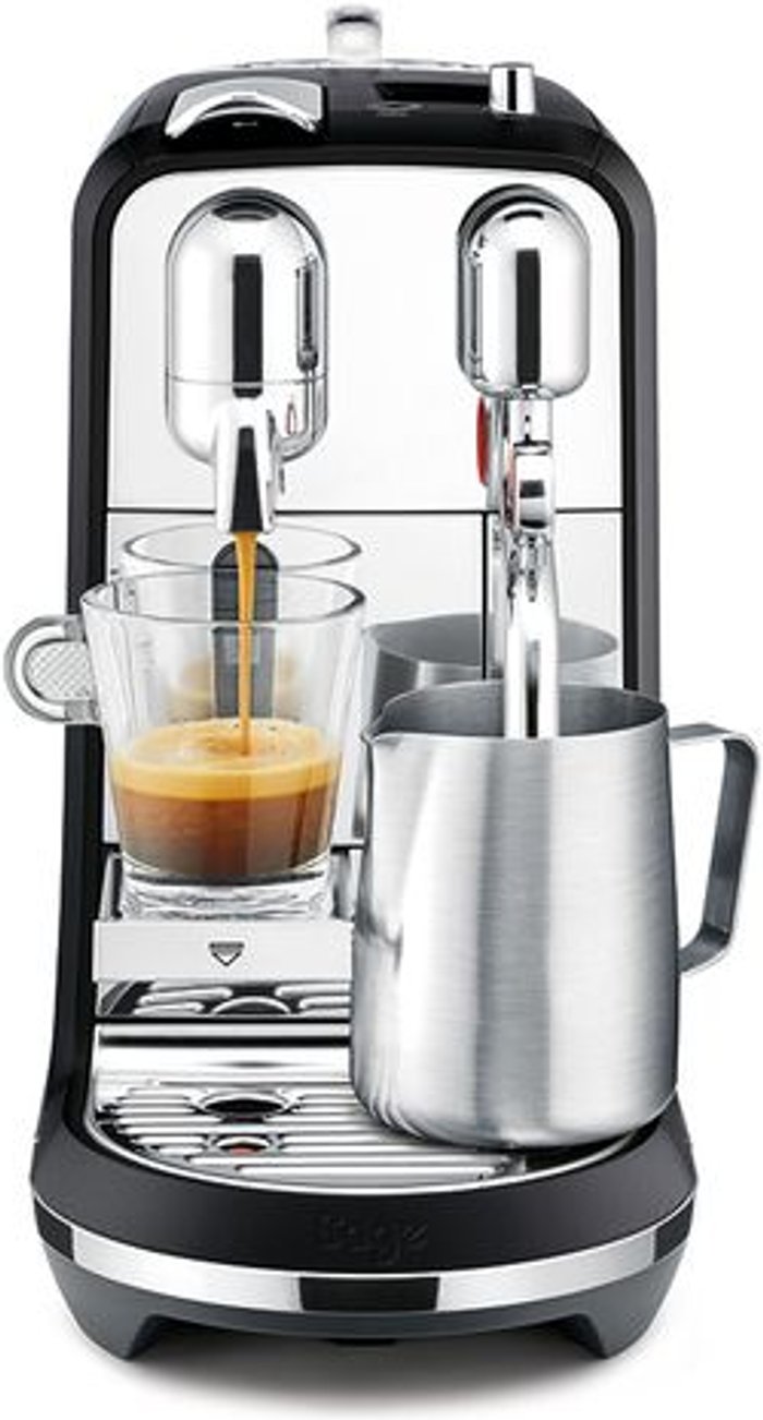 Currys Business | Nespresso NESPRESSO by Sage Creatista Plus SNE800BTR Coffee Machine - Black Nespresso NESPRESSO by Sage Creatista Plus SNE800BTR Coffee Machine - Black