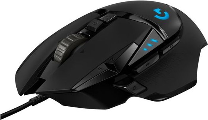 Currys Business | Logitech LOGITECH G502 Hero Optical Gaming Mouse Logitech LOGITECH G502 Hero Optical Gaming Mouse