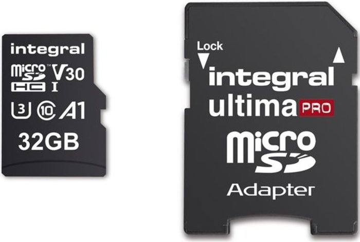 Currys Business | Integral INTEGRAL V30 Class 10 microSD Memory Card - 32 GB Integral INTEGRAL V30 Class 10 microSD Memory Card - 32 GB