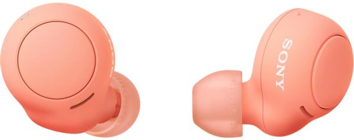 Currys Business | Sony SONY WF-C500 Wireless Bluetooth Earbuds - Orange Sony SONY WF-C500 Wireless Bluetooth Earbuds - Orange