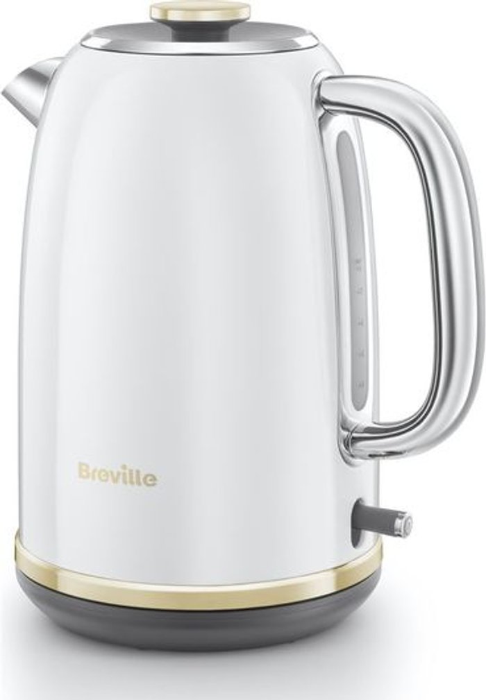 Currys Business | Breville BREVILLE Mostra VKT149 Jug Kettle - White Breville BREVILLE Mostra VKT149 Jug Kettle - White
