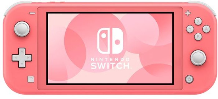 Currys Business | Nintendo NINTENDO Switch Lite - Coral Nintendo NINTENDO Switch Lite - Coral