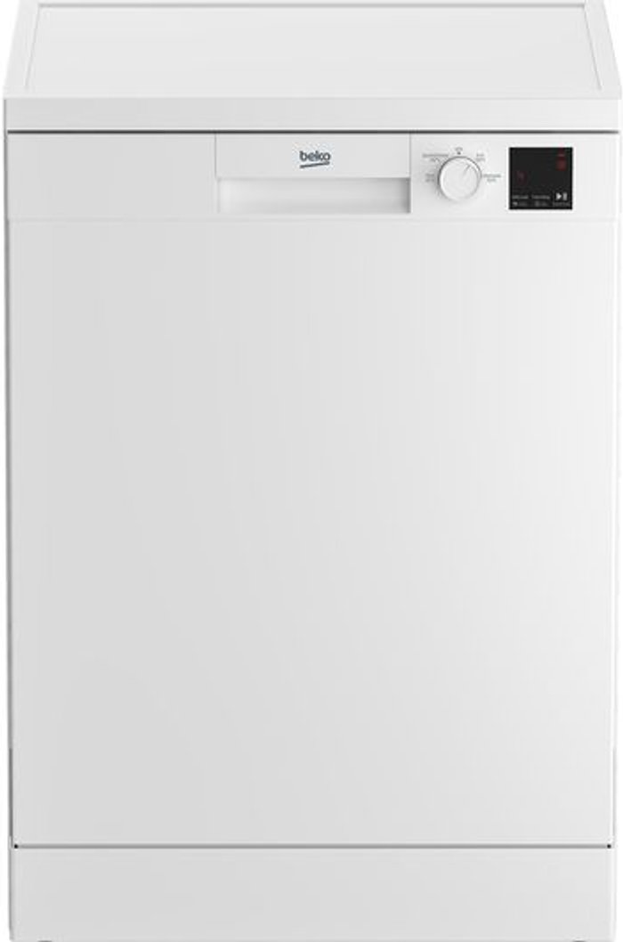 Currys Business | Beko BEKO DVN04X20W Full-size Dishwasher - White Beko BEKO DVN04X20W Full-size Dishwasher - White