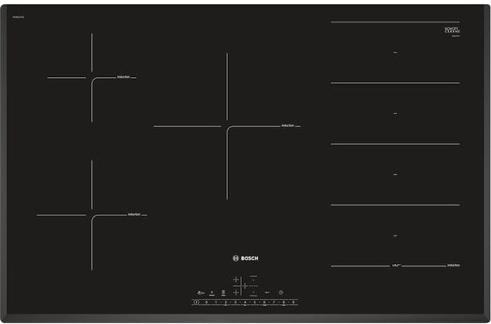 Currys Business | Bosch BOSCH Serie 6 PXV851FC1E Electric Induction Hob - Black Bosch BOSCH Serie 6 PXV851FC1E Electric Induction Hob - Black
