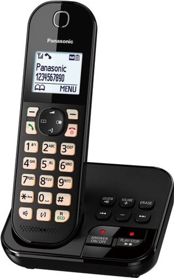 Currys Business | Panasonic PANASONIC KX-TGC460EB Cordless Phone Panasonic PANASONIC KX-TGC460EB Cordless Phone