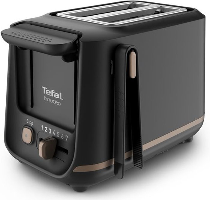 Currys Business | Tefal TEFAL Includeo TT533840 2-Slice Toaster - Black Tefal TEFAL Includeo TT533840 2-Slice Toaster - Black