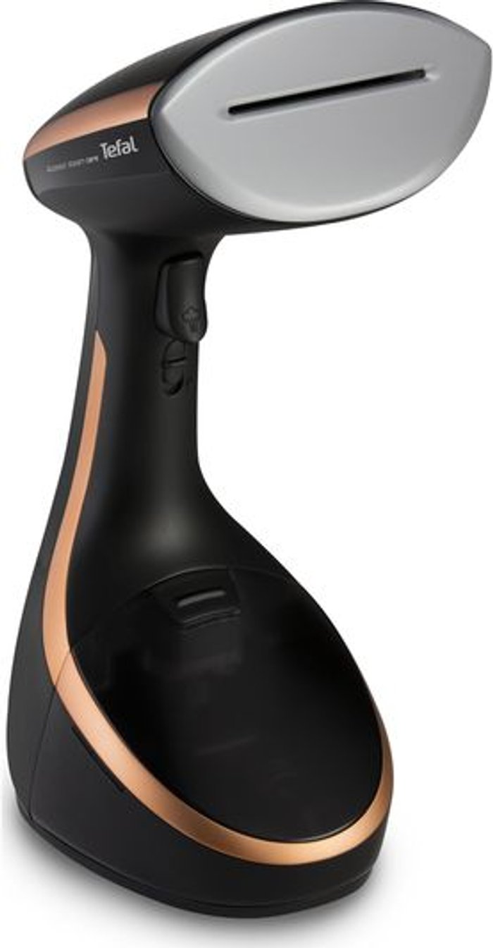Currys Business | Tefal TEFAL Access Steam Care DT9100 Hand Steamer - Black & Copper Tefal TEFAL Access Steam Care DT9100 Hand Steamer - Black & Copper