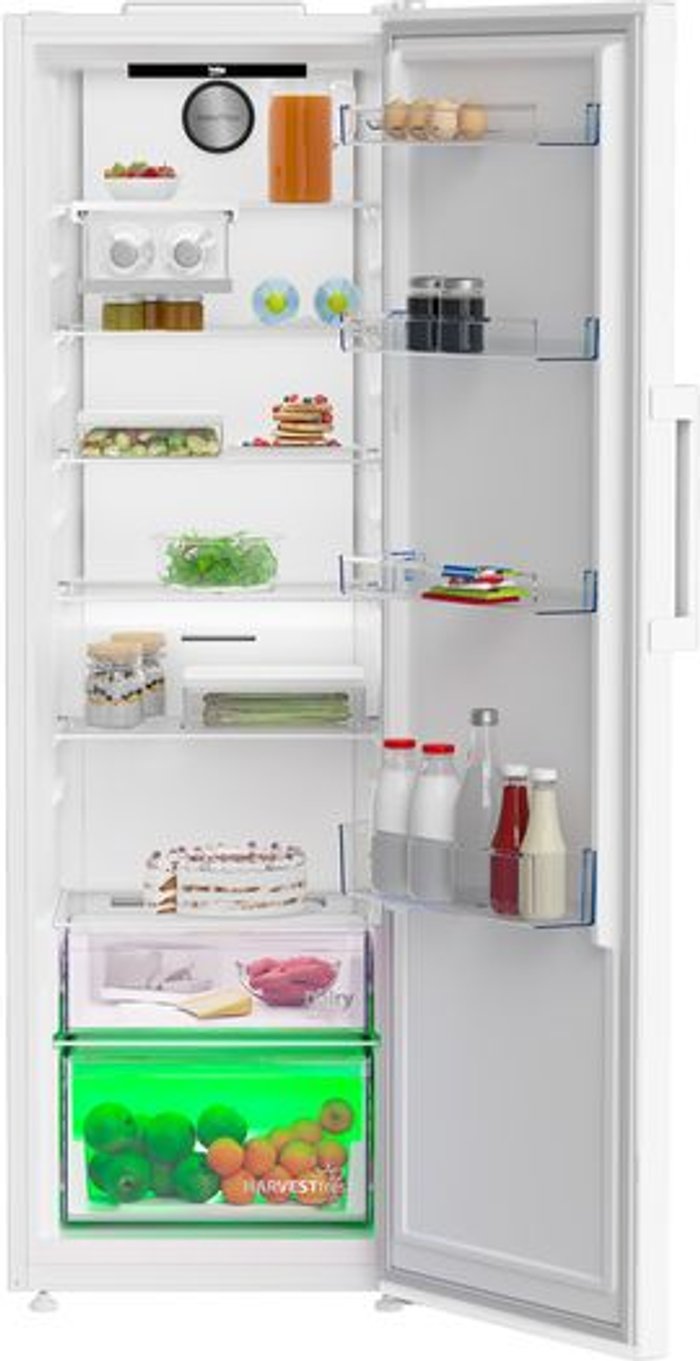 Currys Business | Beko BEKO LNP4686LVW Tall Fridge - White Beko BEKO LNP4686LVW Tall Fridge - White