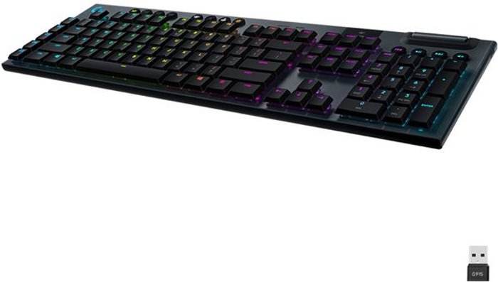 Currys Business | Logitech LOGITECH G915 LIGHTSPEED RGB Wireless Mechanical Gaming Keyboard Logitech LOGITECH G915 LIGHTSPEED RGB Wireless Mechanical Gaming Keyboard