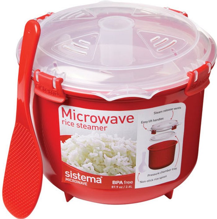 Currys Business | Sistema SISTEMA Round 2.6-litre Rice Steamer Sistema SISTEMA Round 2.6-litre Rice Steamer