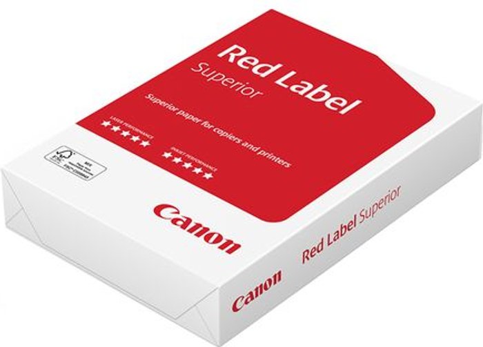 Currys Business | Canon CANON Red Label Superior A4 Matte Paper - 500 Sheets Canon CANON Red Label Superior A4 Matte Paper - 500 Sheets
