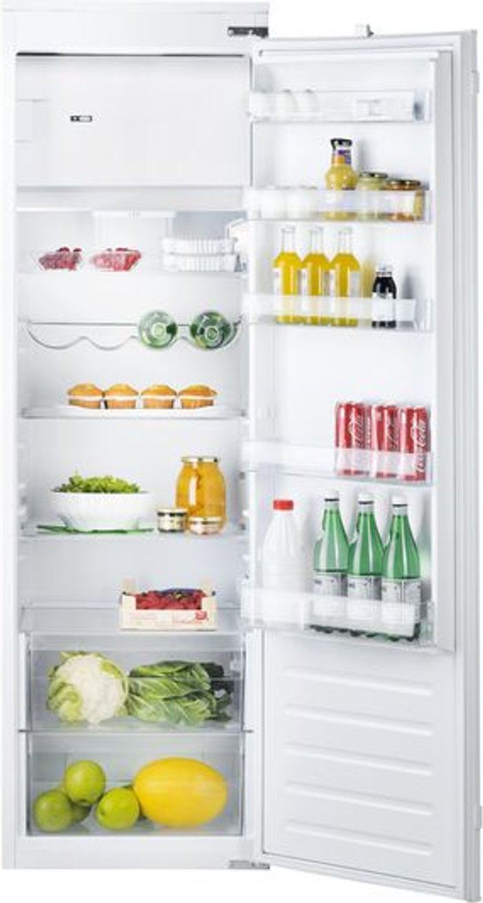 Currys Business | Hotpoint HOTPOINT HSZ 18011 UK Integrated Tall Fridge - Sliding Hinge Hotpoint HOTPOINT HSZ 18011 UK Integrated Tall Fridge - Sliding Hinge