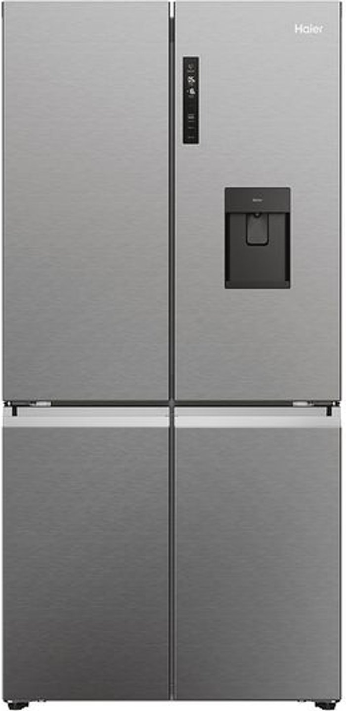 Currys Business | Haier HAIER HCR5919EHMP Fridge Freezer - Platinum Inox Haier HAIER HCR5919EHMP Fridge Freezer - Platinum Inox