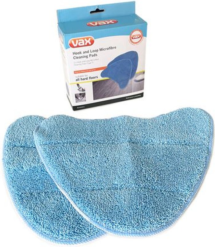 Currys Business | VAX VAX Replacement Microfibre Steam Mop Pads - Pack of 2 VAX VAX Replacement Microfibre Steam Mop Pads - Pack of 2