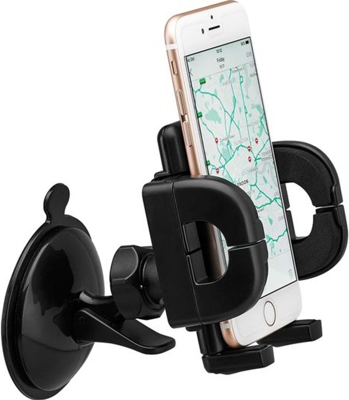 Currys Business | Logik LOGIK LMUCARM16 Universal Smartphone Suction Mount Logik LOGIK LMUCARM16 Universal Smartphone Suction Mount
