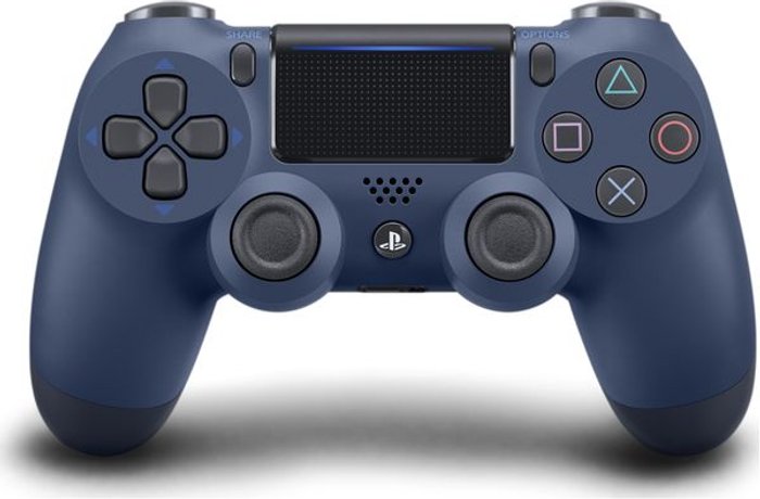 Currys Business | Playstation PLAYSTATION DualShock 4 Wireless Controller - Midnight Blue Playstation PLAYSTATION DualShock 4 Wireless Controller - Midnight Blue