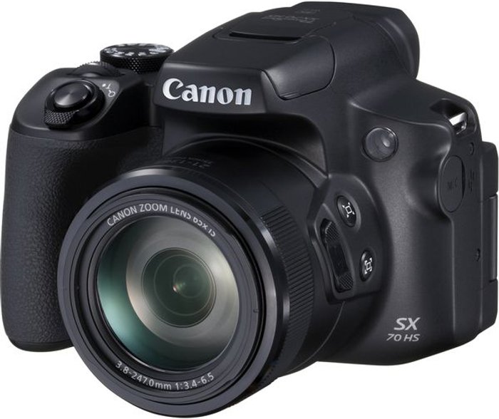 Currys Business | Canon CANON PowerShot SX70 HS Bridge Camera - Black, Black Canon CANON PowerShot SX70 HS Bridge Camera - Black, Black