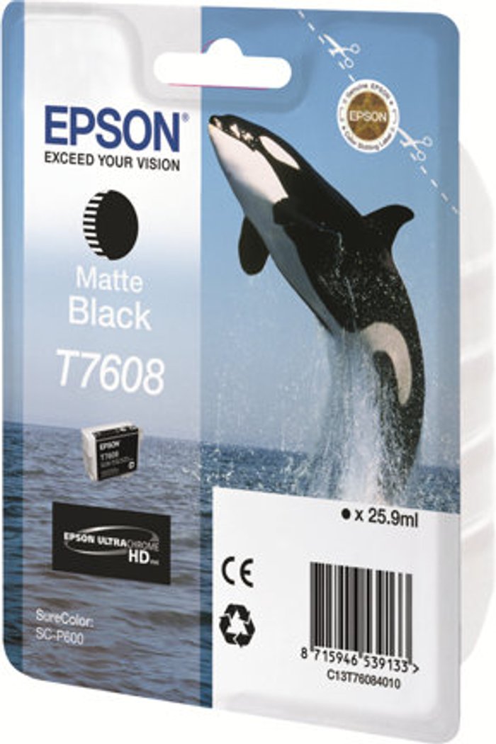 Currys Business | Epson Epson T7608 - matte black - original - ink cartridge Epson Epson T7608 - matte black - original - ink cartridge