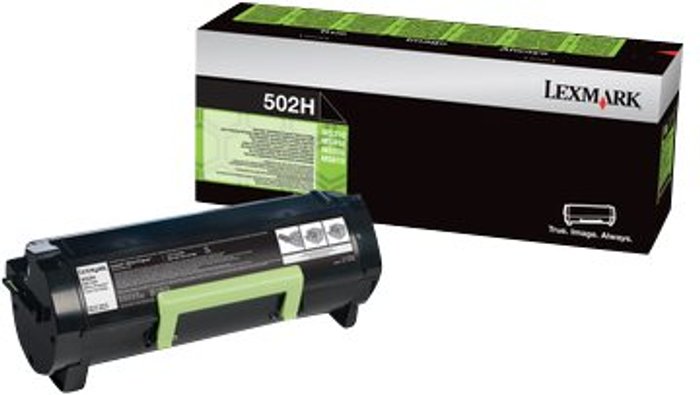 Currys Business | Lexmark Lexmark 502H - High Yield - black - original - toner cartridge - LCCP, LRP Lexmark Lexmark 502H - High Yield - black - original - toner cartridge - LCCP, LRP