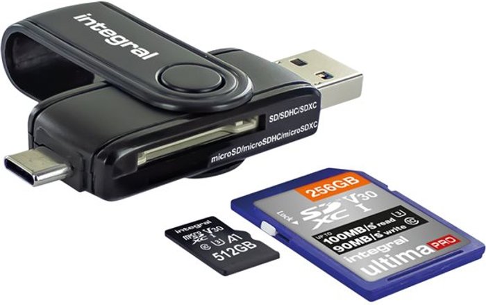 Currys Business | Integral Integral card reader - USB 3.1 Gen 1 / USB-C Integral Integral card reader - USB 3.1 Gen 1 / USB-C