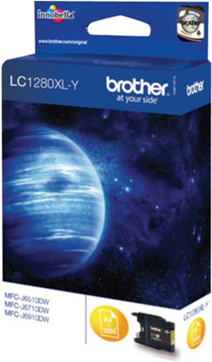 Currys Business | Brother Brother LC1280XLY - yellow - original - ink cartridge Brother Brother LC1280XLY - yellow - original - ink cartridge