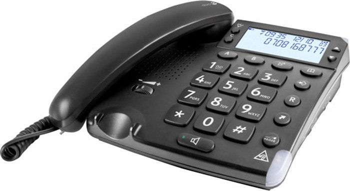 Currys Business | Doro DORO Magna 4000 - corded phone with caller ID/call waiting Doro DORO Magna 4000 - corded phone with caller ID/call waiting