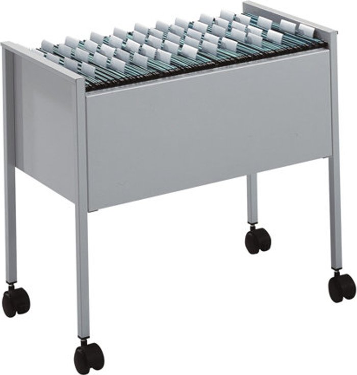 Currys Business | Durable Durable Suspension File Trolley Foolscap Grey 3097-10 Durable Durable Suspension File Trolley Foolscap Grey 3097-10