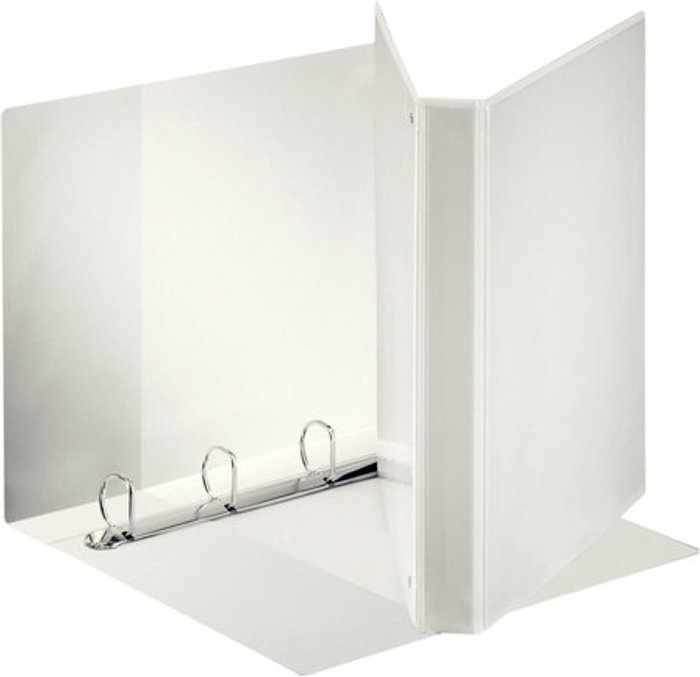 Currys Business | Esselte Esselte - presentation ring binder - for A4 Maxi - capacity: 250 sheets - white Esselte Esselte - presentation ring binder - for A4 Maxi - capacity: 250 sheets - white