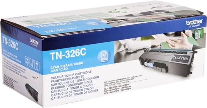 Currys Business | Brother Brother TN326C - cyan - original - toner cartridge Brother Brother TN326C - cyan - original - toner cartridge