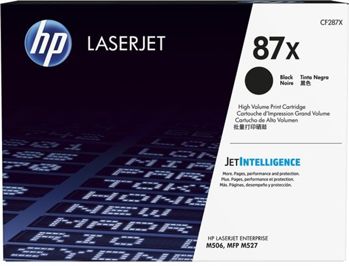 Currys Business | HP HP 87X - High Yield - black - original - LaserJet - toner cartridge (CF287X) HP HP 87X - High Yield - black - original - LaserJet - toner cartridge (CF287X)