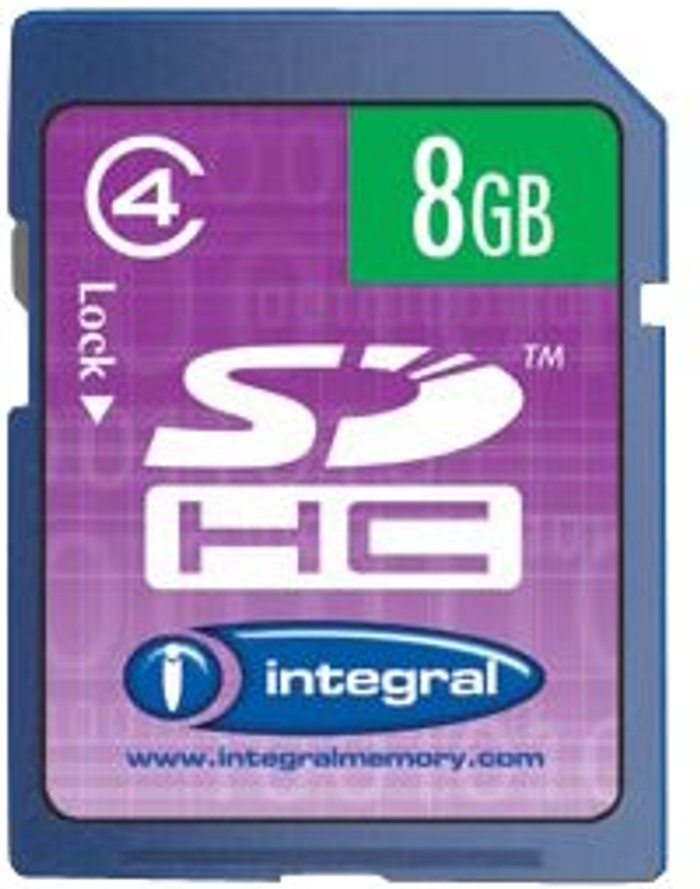 Currys Business | Integral Integral - flash memory card - 8 GB - SDHC Integral Integral - flash memory card - 8 GB - SDHC