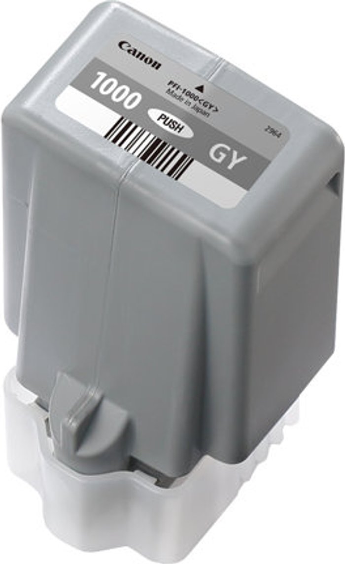 Currys Business | Canon Canon PFI-1000GY Inkjet Cartridge Grey 0552C001 Canon Canon PFI-1000GY Inkjet Cartridge Grey 0552C001
