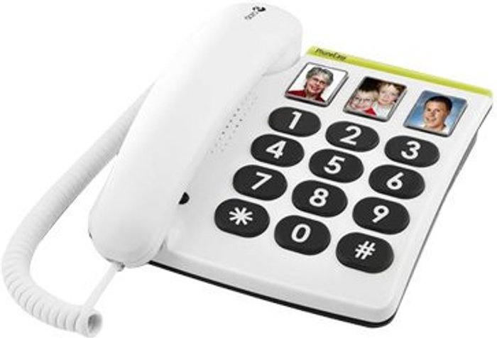 Currys Business | Doro DORO PhoneEasy 331ph - corded phone Doro DORO PhoneEasy 331ph - corded phone
